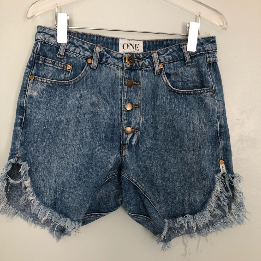 One Teaspoon Hendrixe Shorts Sz. 25 - Picture 3 of 8